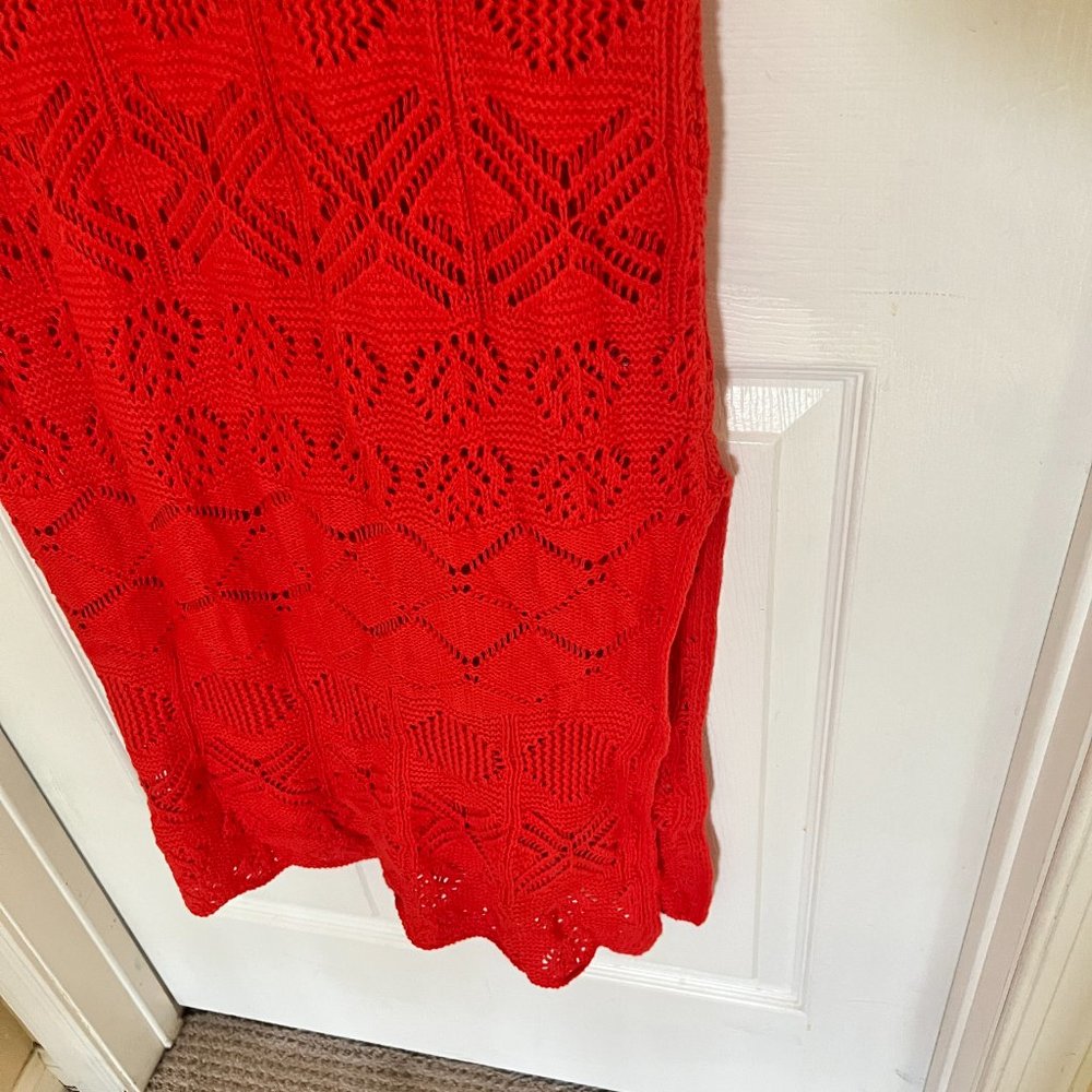 Free People NWT crochet maxi dress Sz Small - Picture 4 of 5